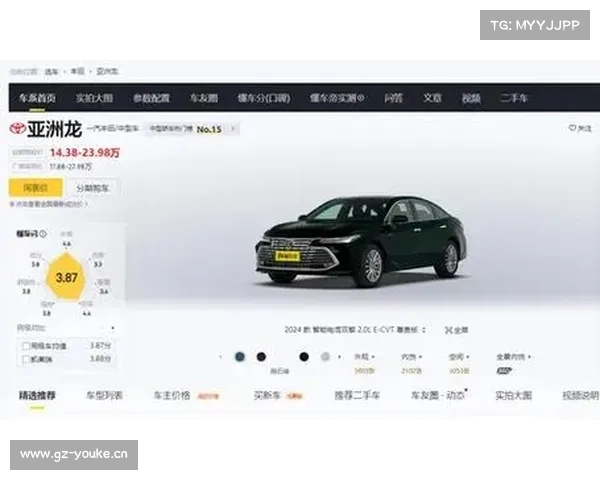 丰田亚洲龙 VS 本田雅阁:谁才是更值得买的家用中级车?